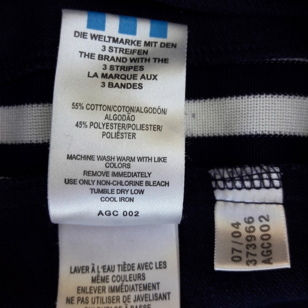 SOLD Adidas Track Pants Trefoil Logo Y2K Vintage Originals High Rise Dark - Picture 6 of 6
